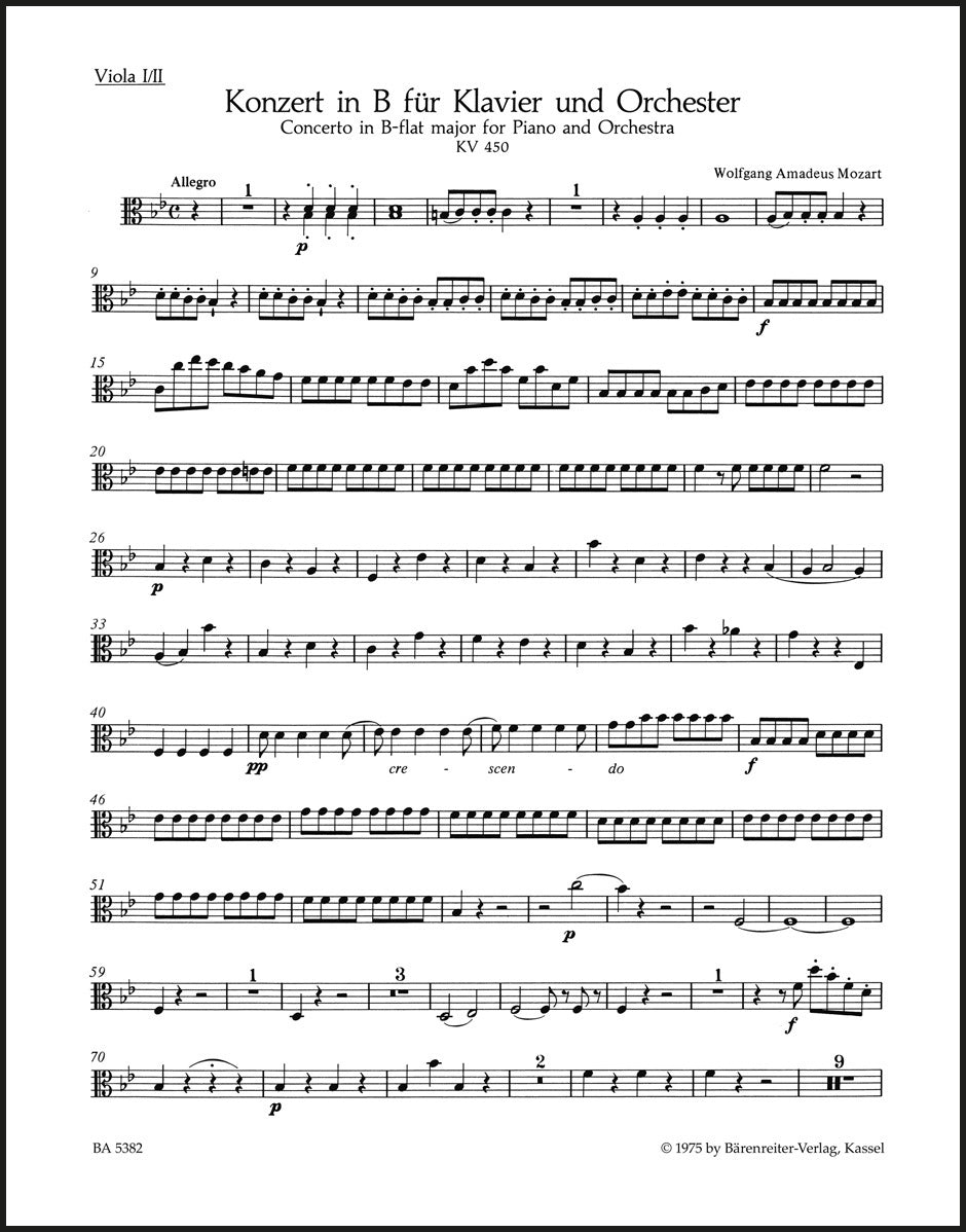 Mozart: Piano Concerto No. 15 in B-flat Major, K. 450