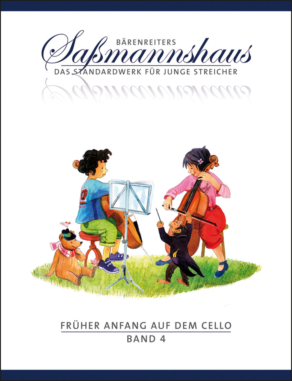 Sassmannshaus: Early Start on the Cello - Volume 4