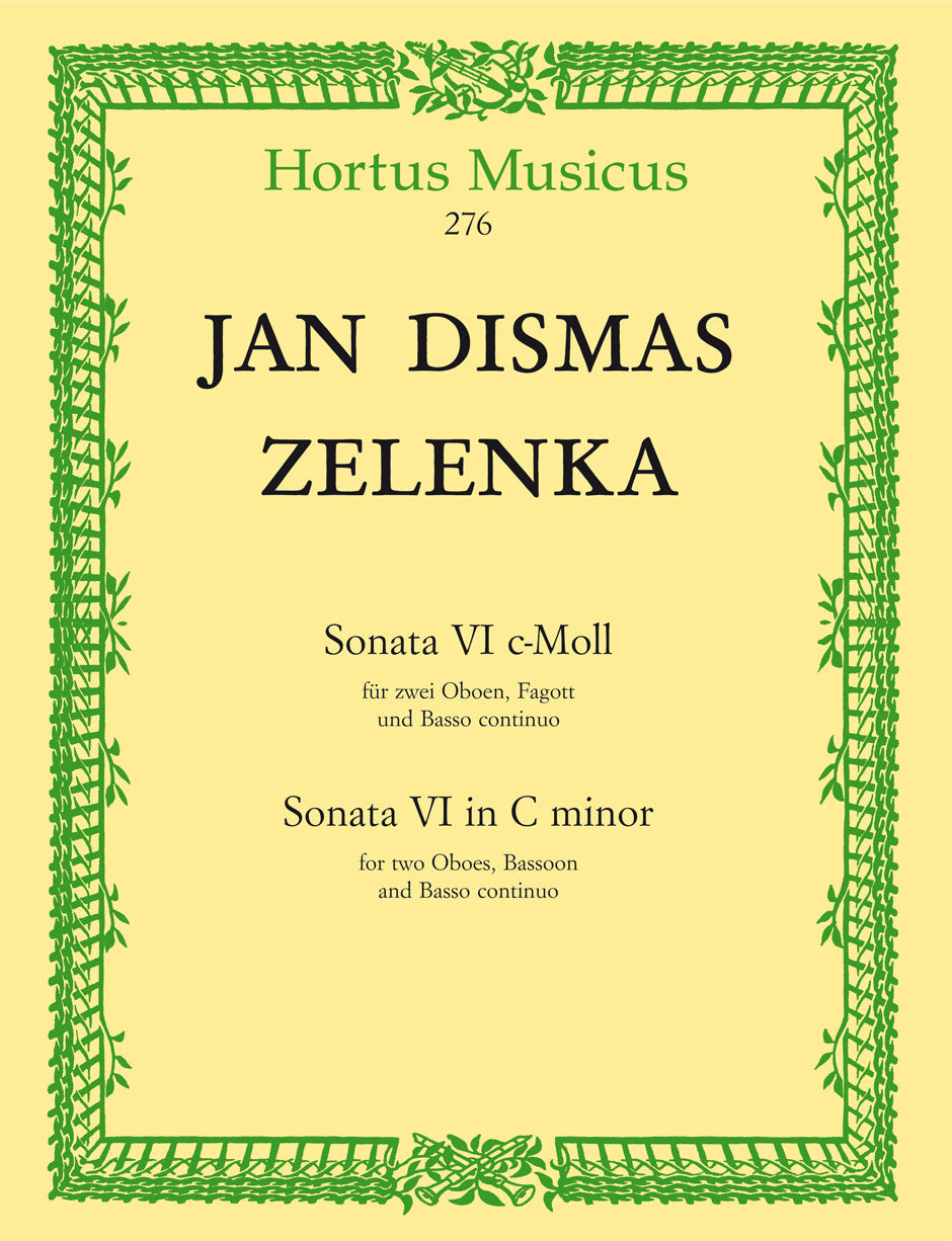 Zelenka: Sonata No. 6 in C Minor, ZWV 181, No. 6