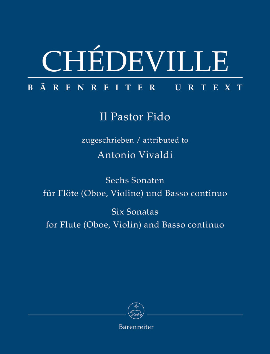 Chédeville: Il Pastor Fido - 6 Sonatas for Violin (Flute or Oboe) and Basso continuo