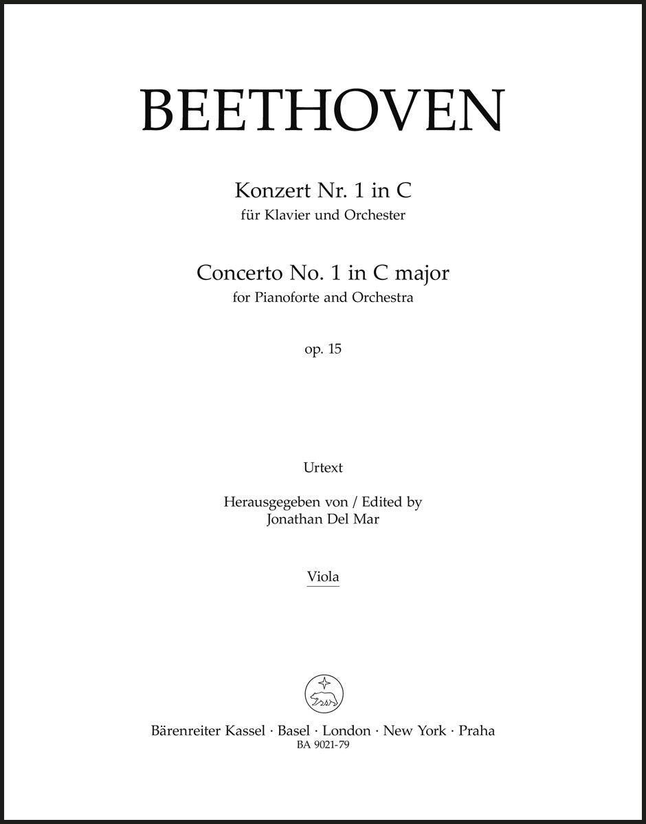 Beethoven: Piano Concerto No. 1 in C Major, Op. 15
