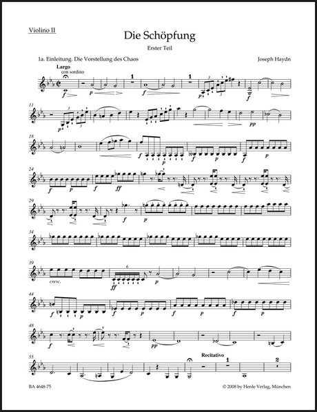 Haydn: The Creation, Hob. XXI:2