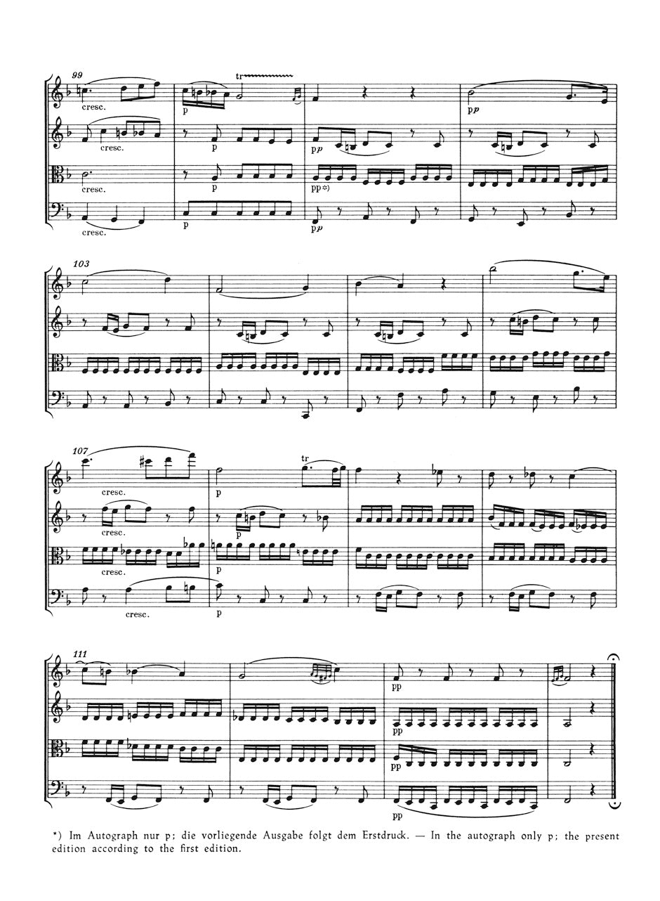 Mozart: String Quartet in C Major, K. 465