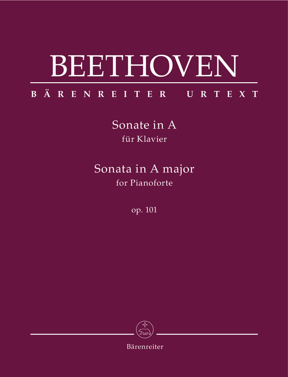 Beethoven: Piano Sonata No. 28 in A Major, Op. 101