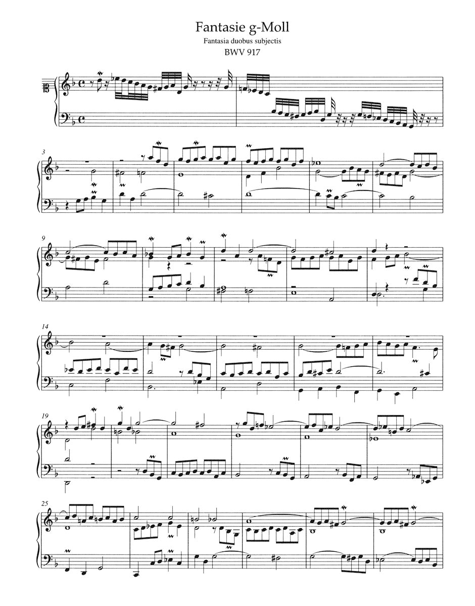 Bach: Miscellaneous Works for Piano - Volume 1