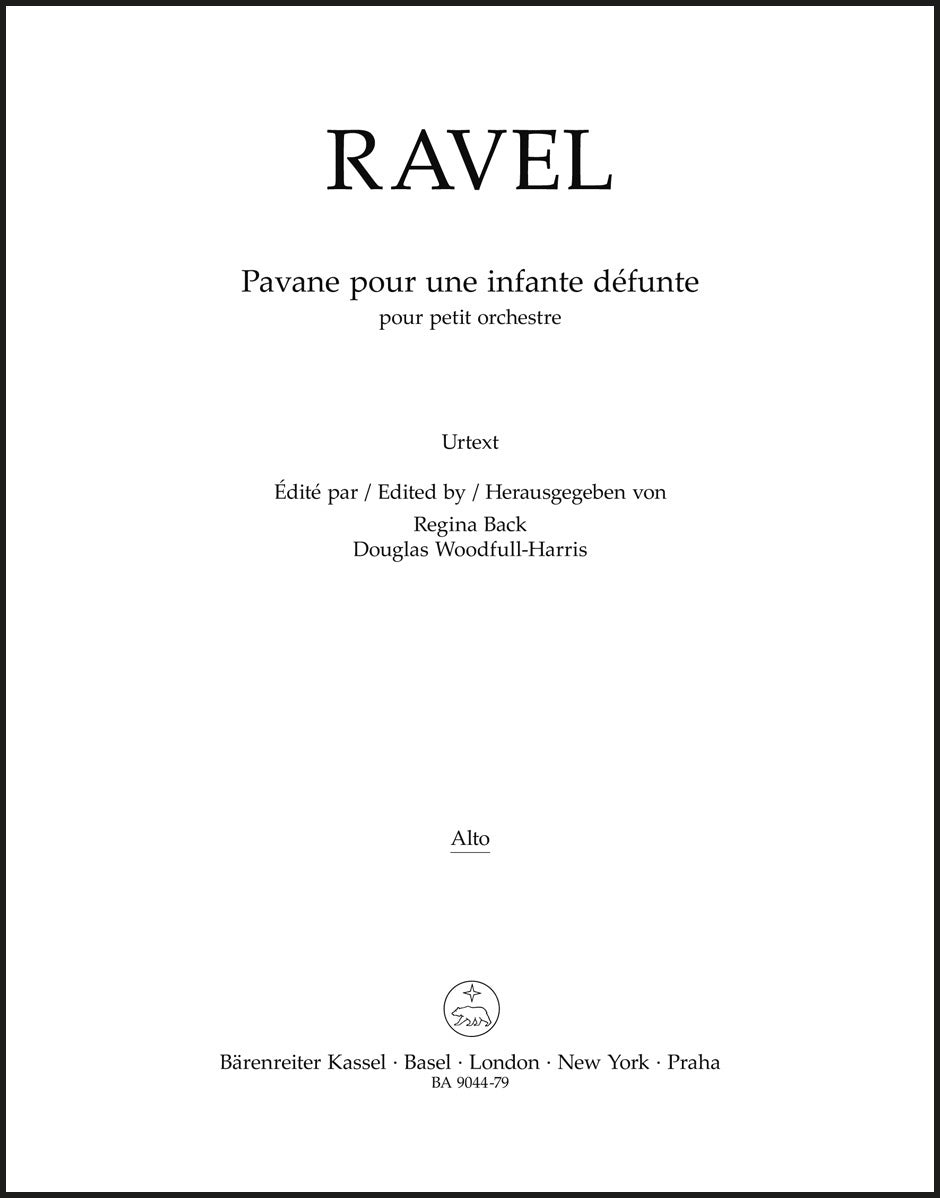 Ravel: Pavane for a Dead Princess (orchestral version)