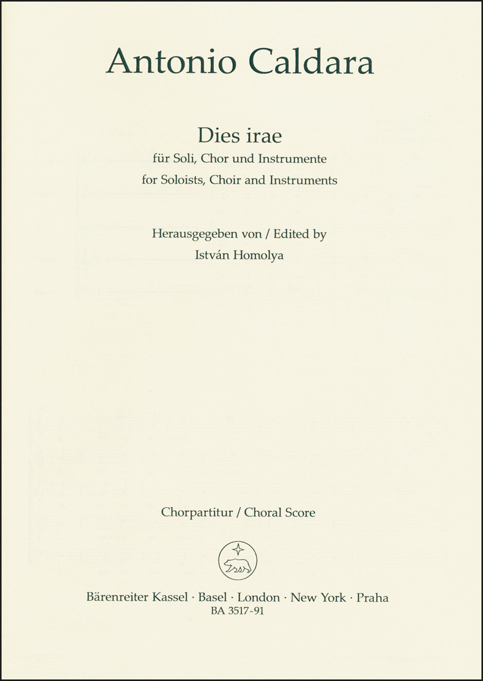 Caldara: Dies irae