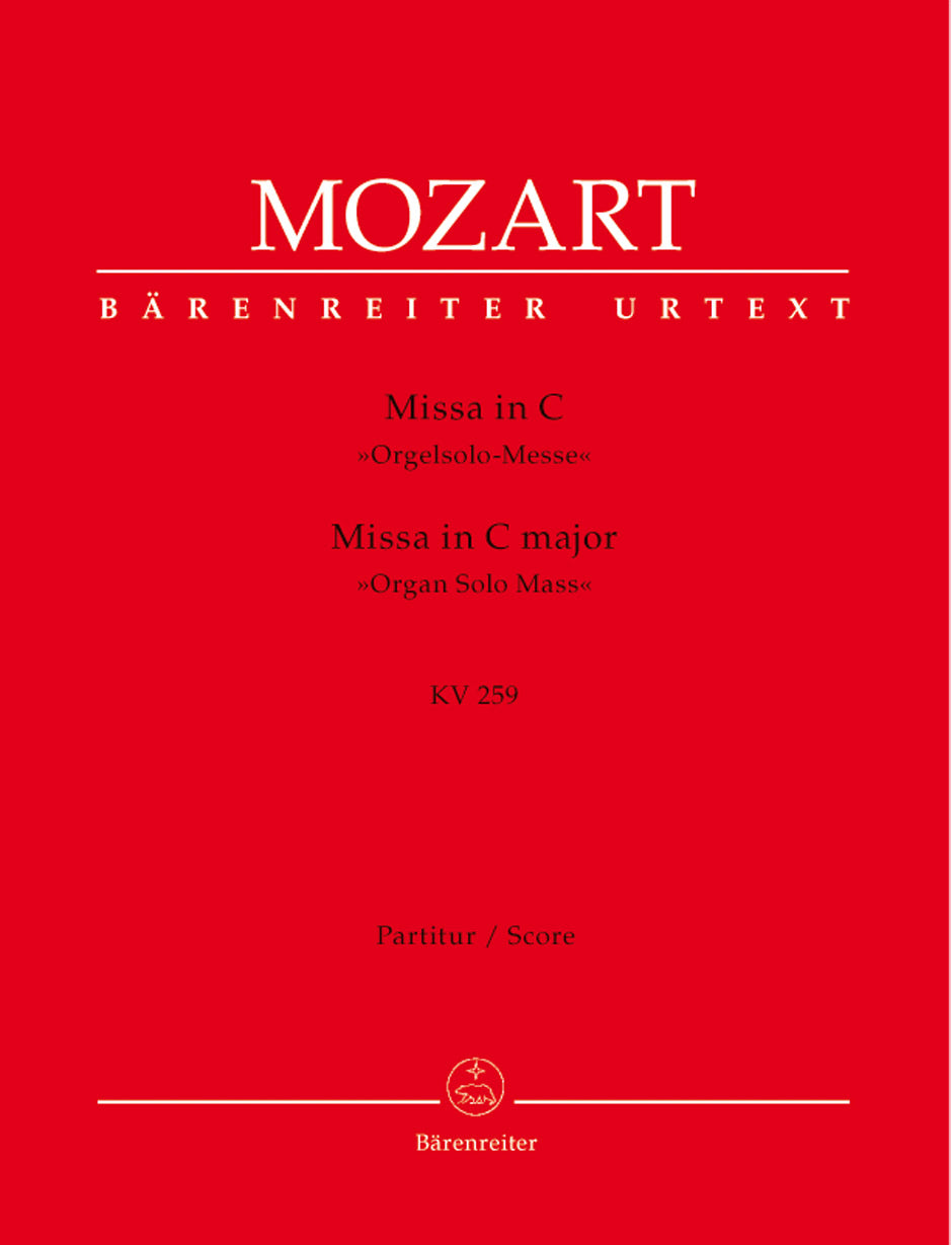 Mozart: Missa brevis in C Major, K. 259
