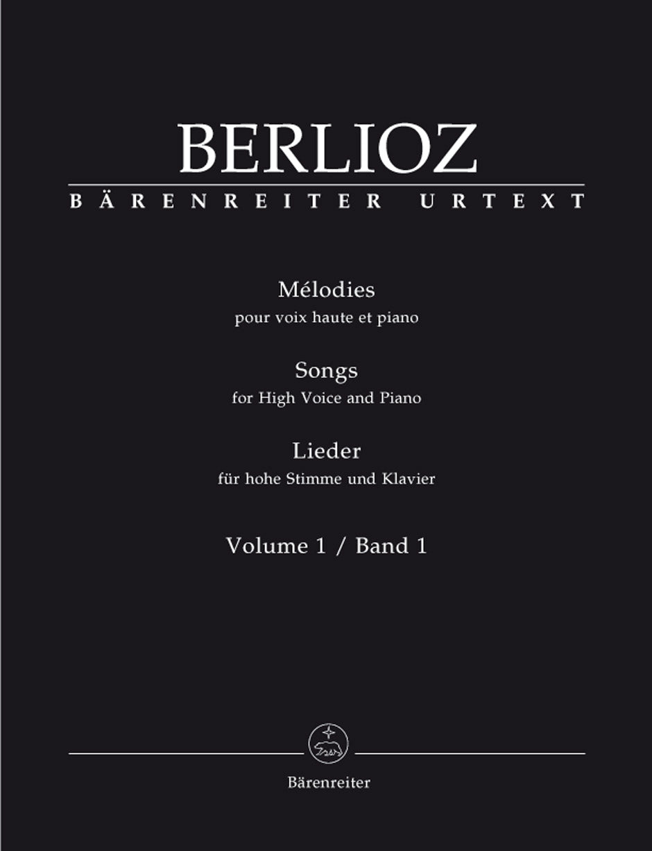 Berlioz: Mélodies (Songs) for High Voice and Piano - Volume 1