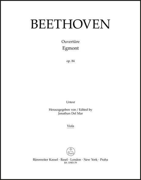 Beethoven: Egmont Overture, Op. 84