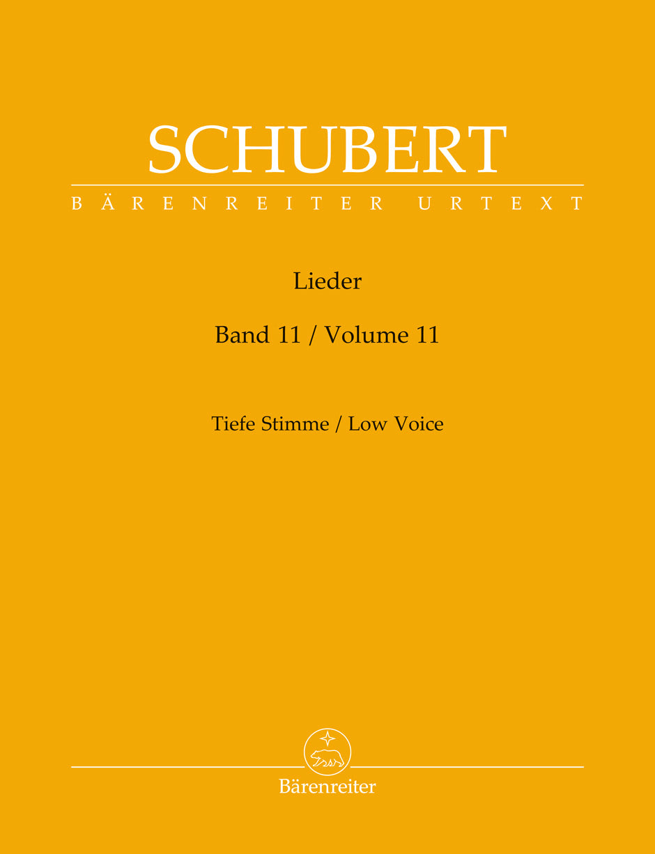 Schubert: Lieder - Volume 11