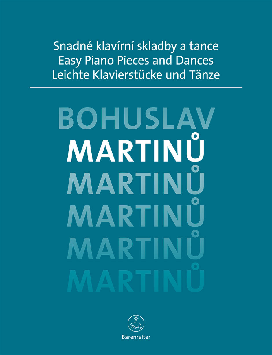 Martinů: Easy Piano Pieces and Dances