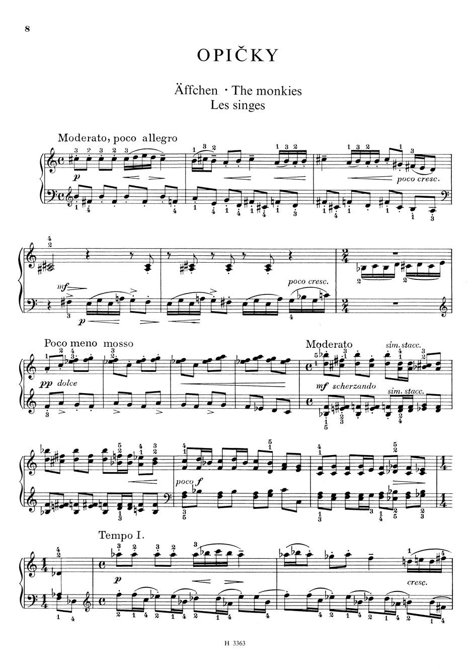 Martinů: Fables (Bajky)