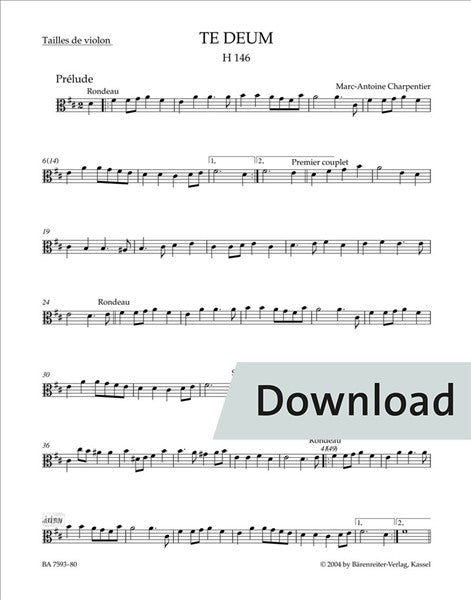 Charpentier: Te Deum, H 146