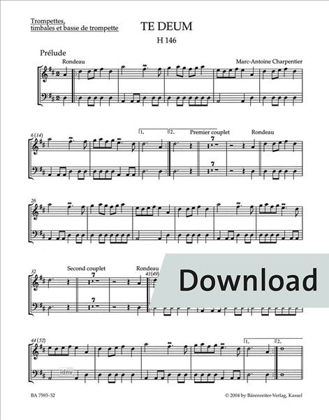 Charpentier: Te Deum, H 146