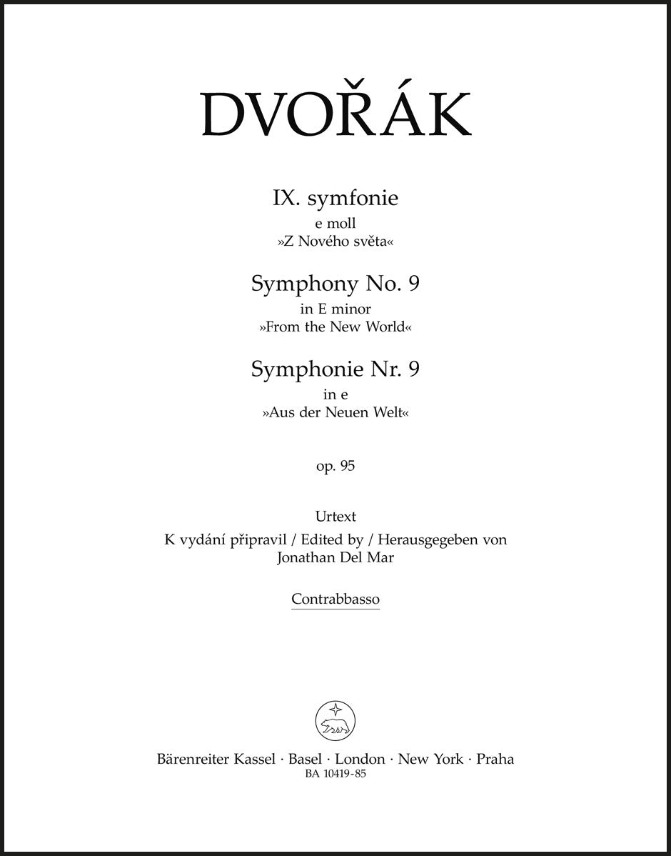 Dvořák: Symphony No. 9 in E Minor, Op. 95