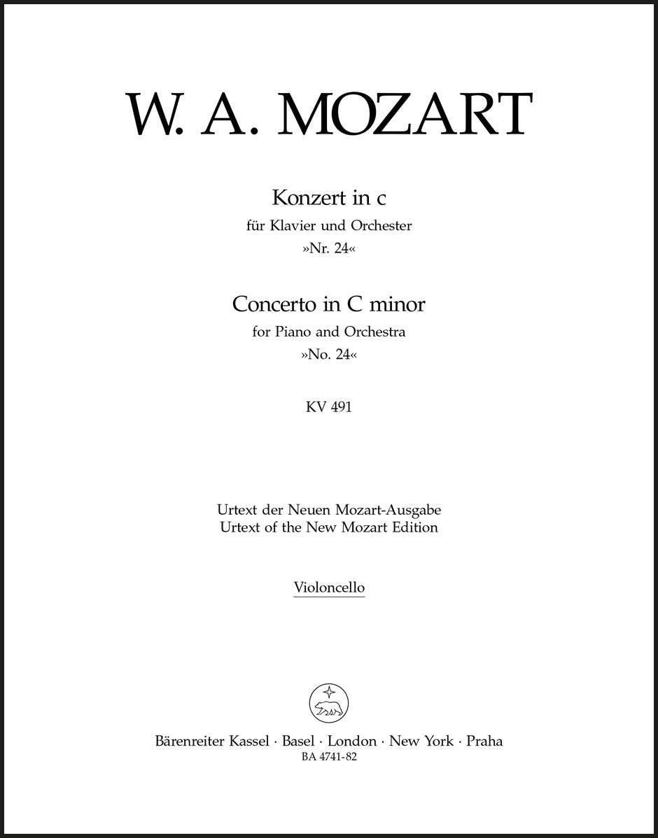 Mozart: Piano Concerto No. 24 in C Minor, K. 491