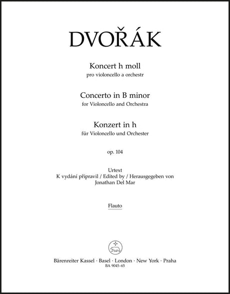 Dvořák: Cello Concerto in B Minor, Op. 104