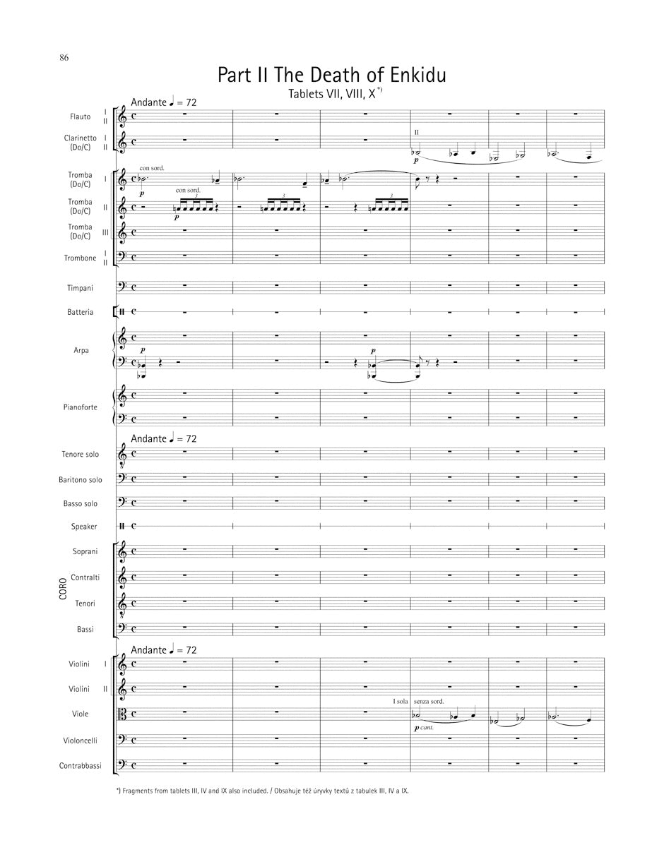 Martinů: The Epic of Gilgamesh, H 351