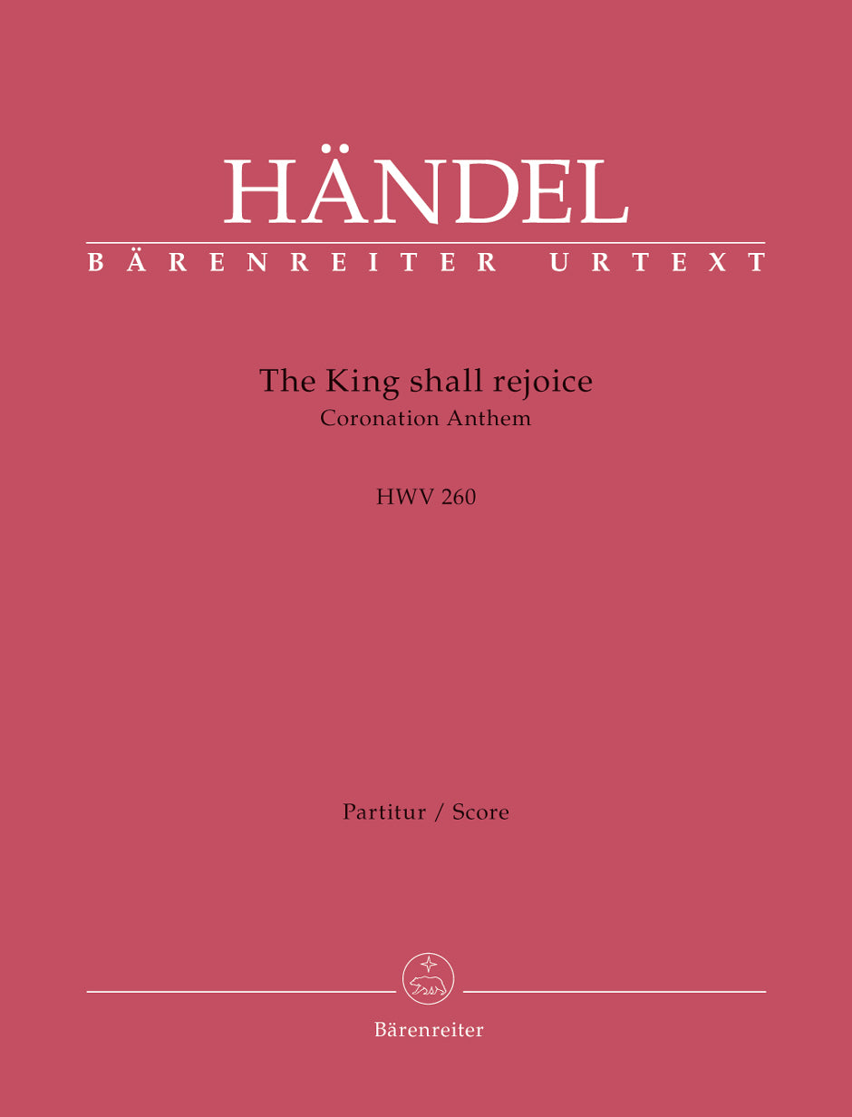 Handel: The King shall rejoice, HWV 260