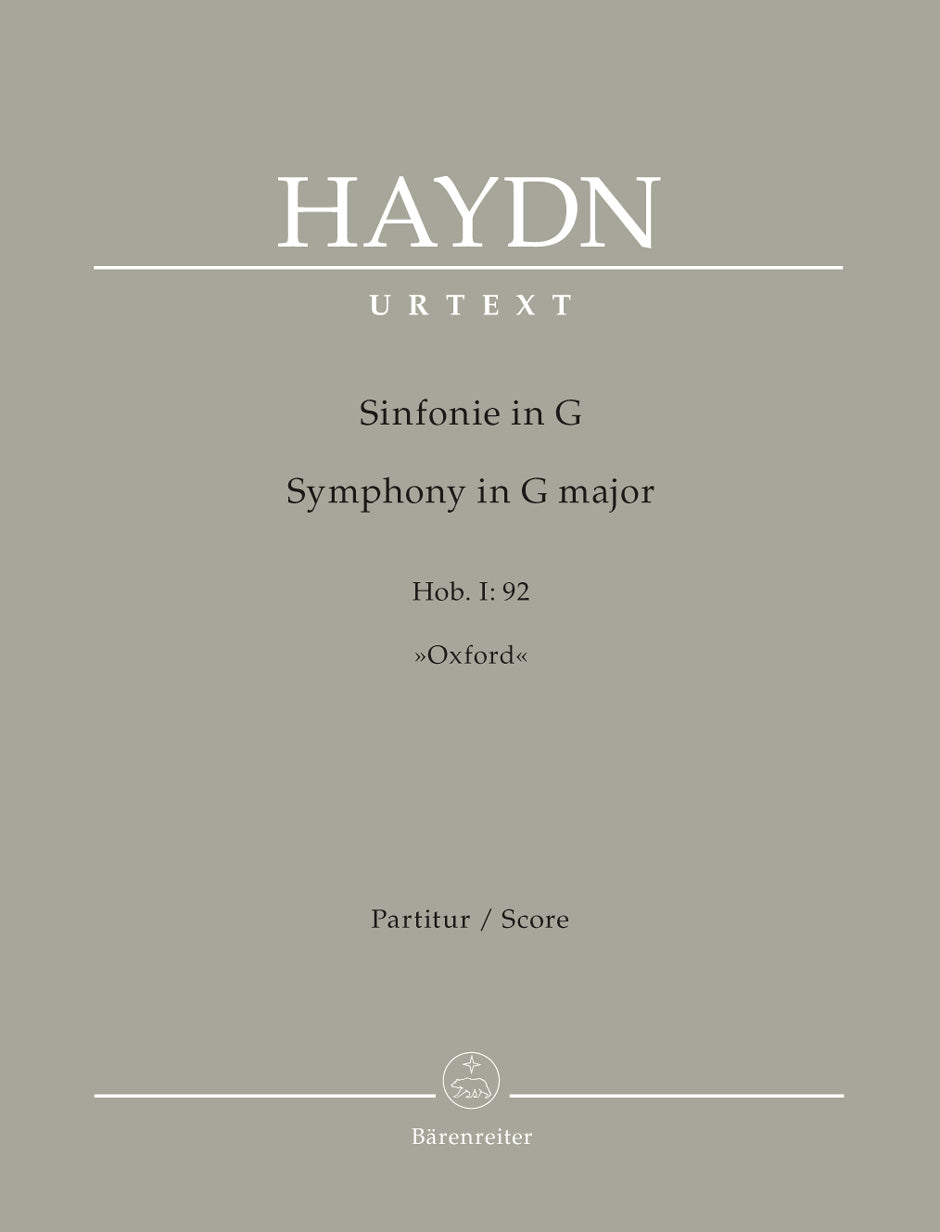 Haydn: Symphony in G Major, Hob. I:92