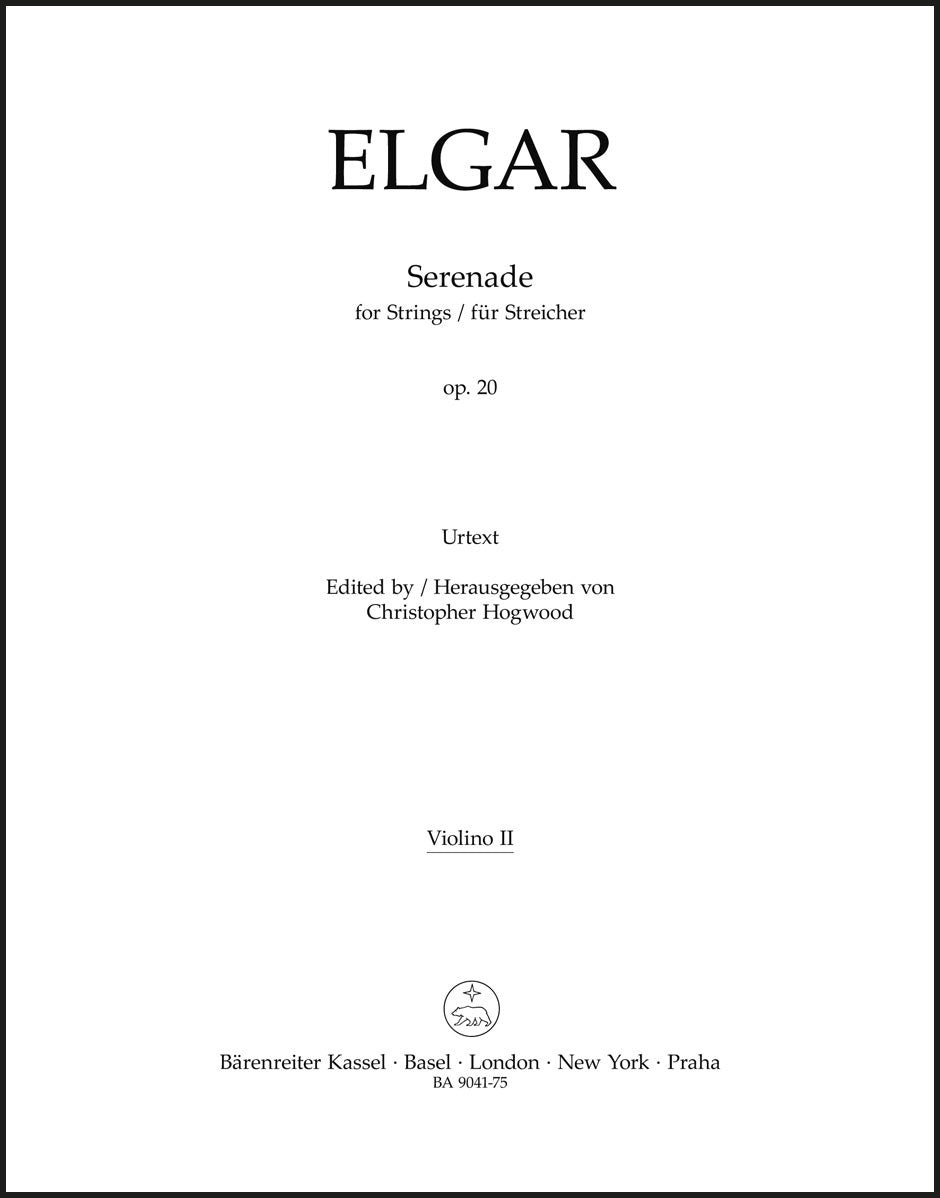 Elgar: Serenade for Strings, Op. 20