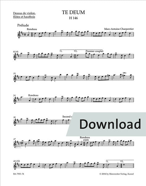 Charpentier: Te Deum, H 146