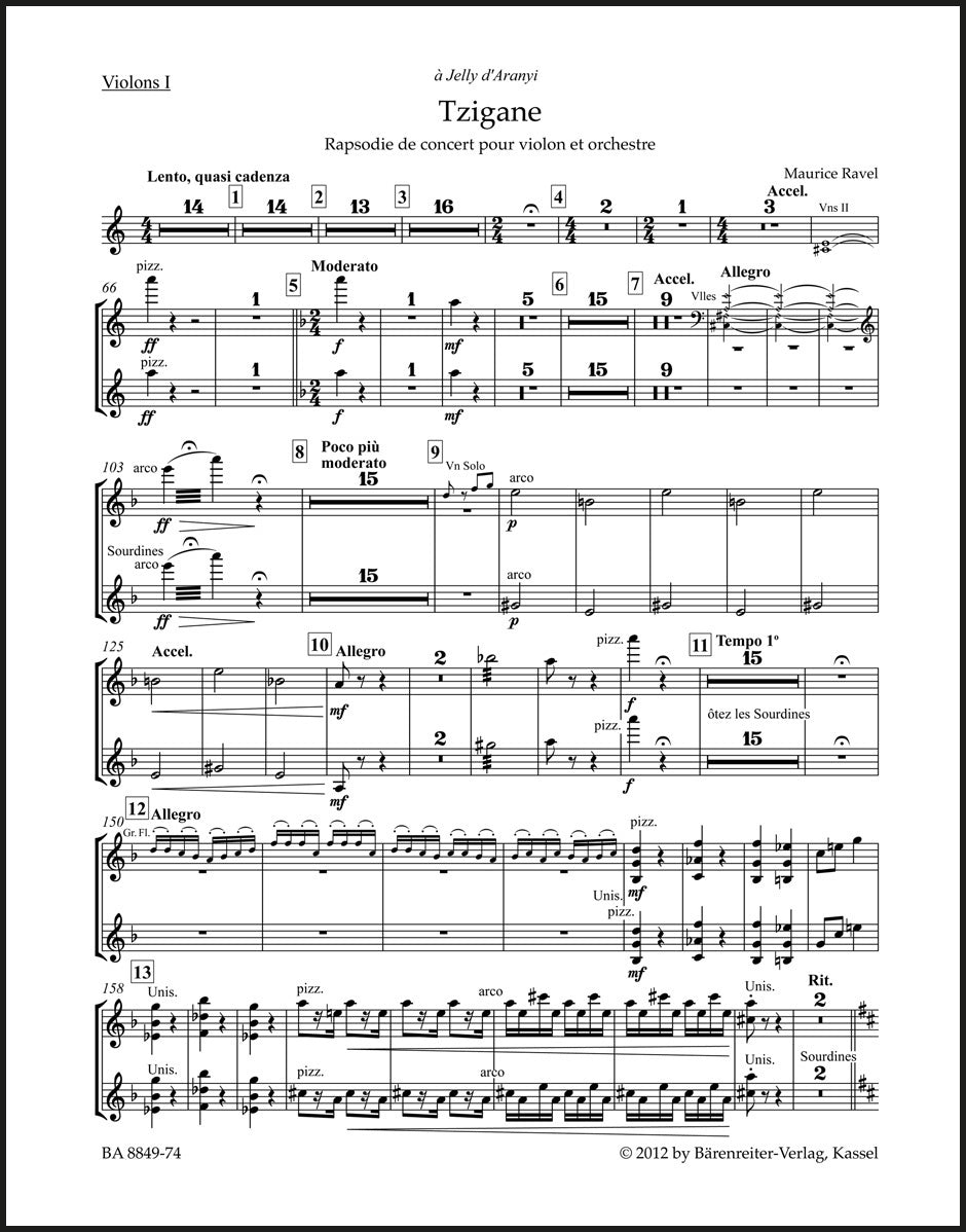 Ravel: Tzigane