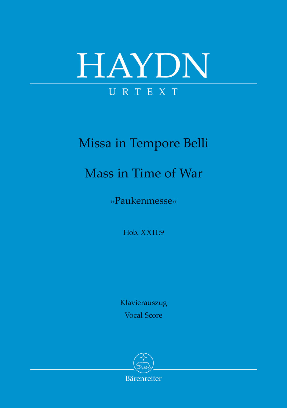 Haydn: Missa in Tempore Belli, Hob. XXII:9