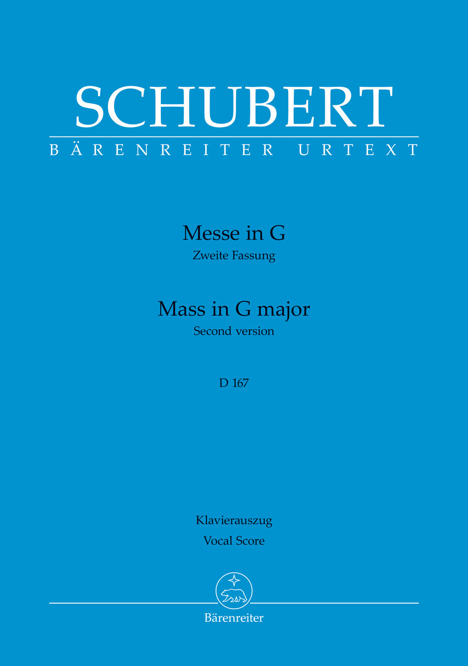 Schubert: Mass No. 2 in G Major, D 167 (Second Version)