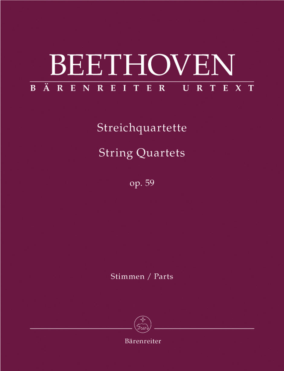 Beethoven: String Quartets, Op. 59