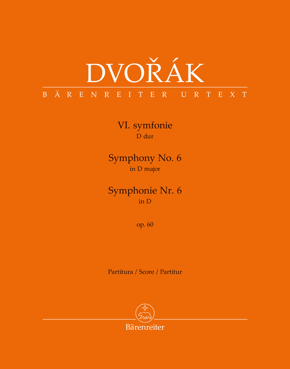 Dvořák: Symphony No. 6 in D Major, Op. 60