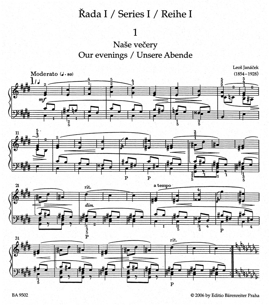 Janáček: On an Overgrown Path