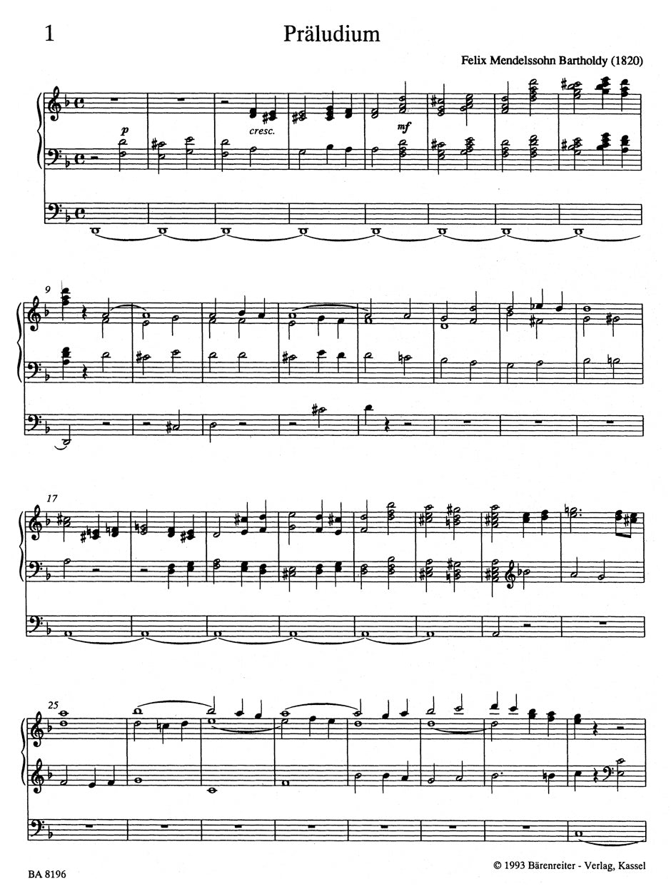 Mendelssohn: Complete Organ Works