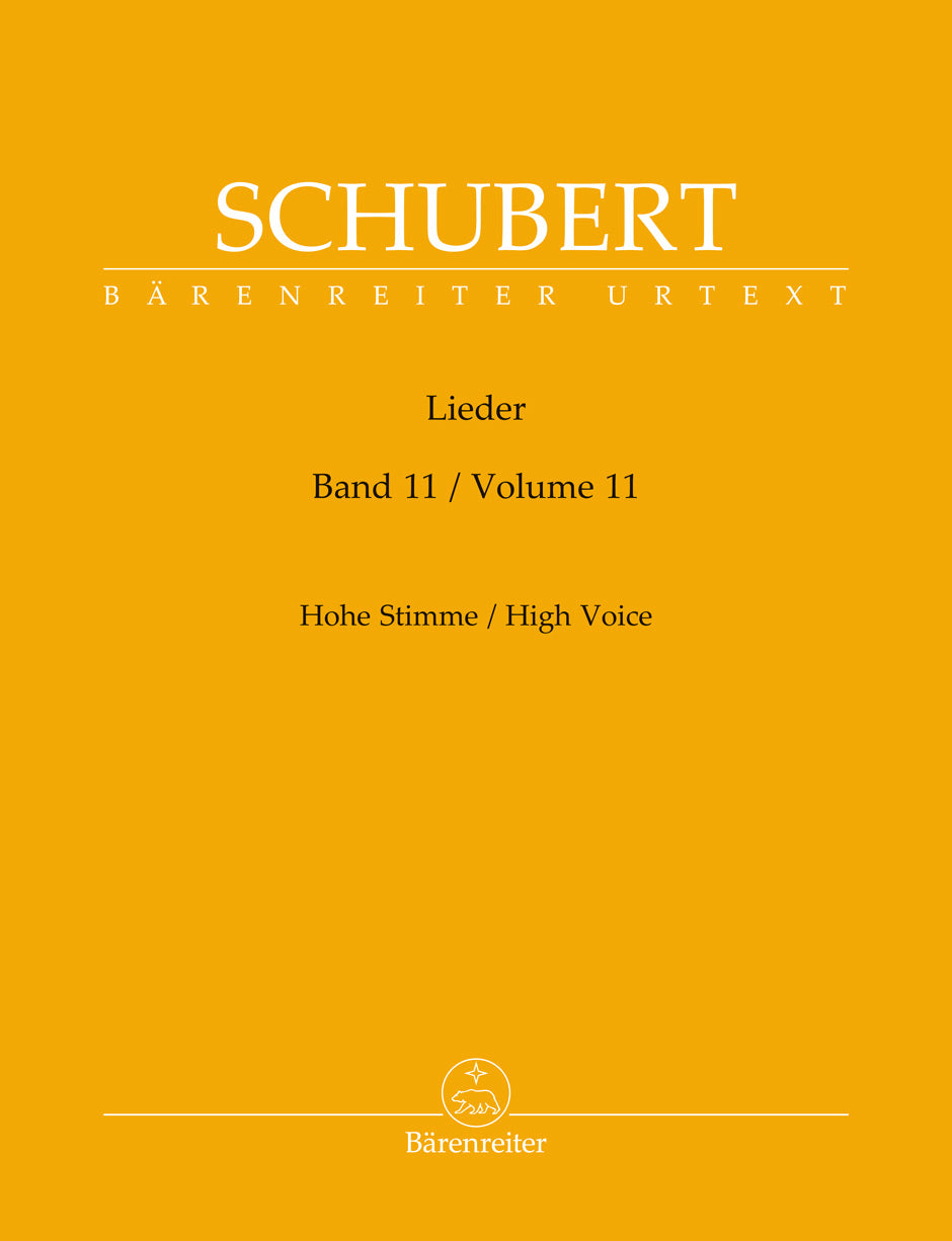Schubert: Lieder - Volume 11