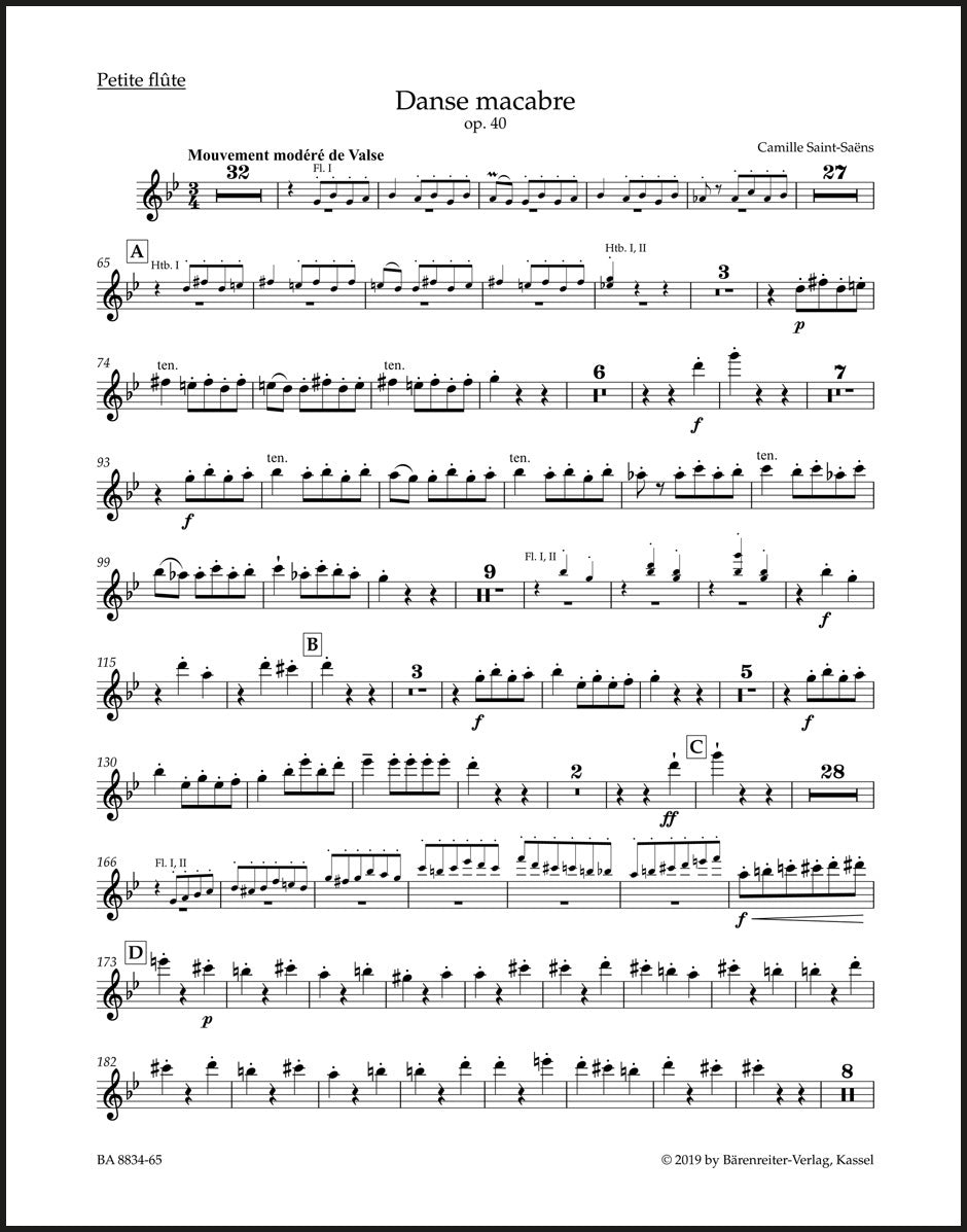 Saint-Saëns: Danse macabre, Op. 40