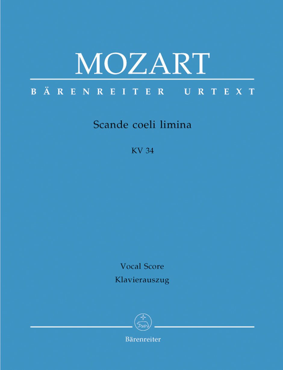 Mozart: Scande coeli limina, K. 34