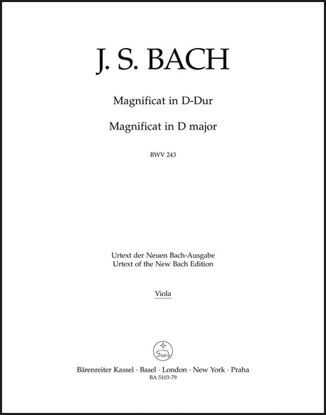 Bach: Magnificat in D Major, BWV 243