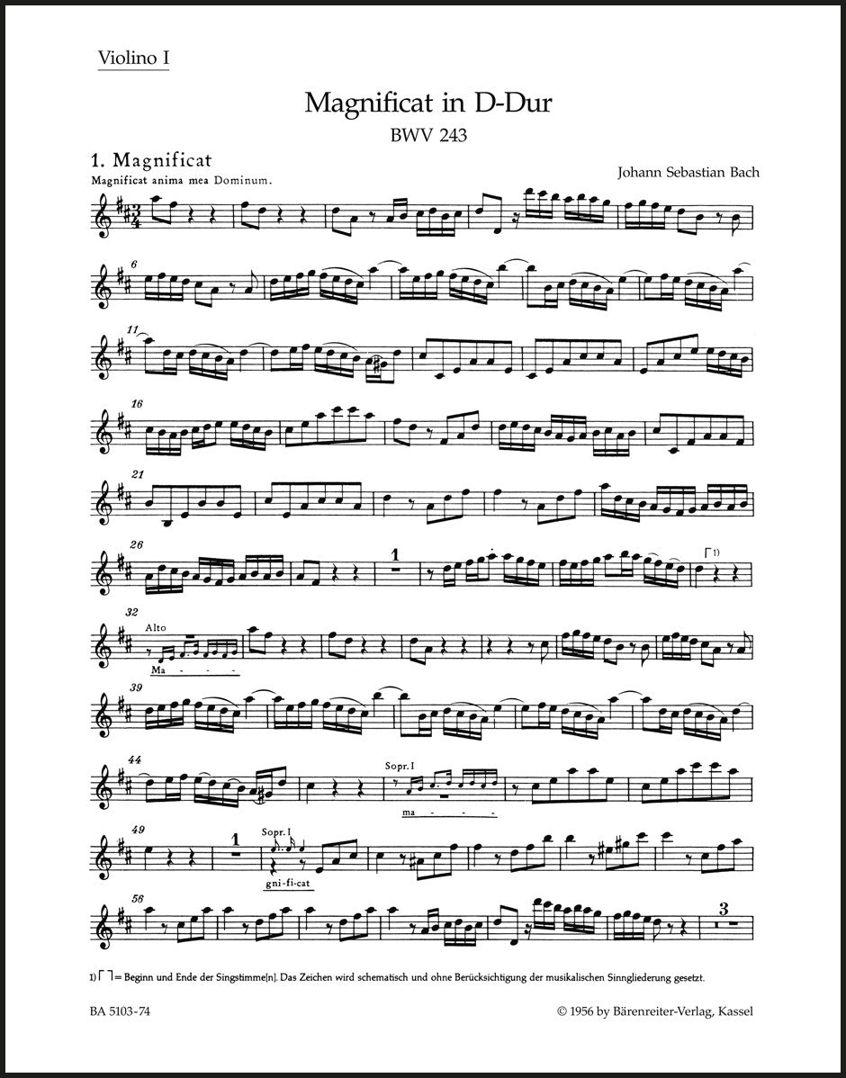 Bach: Magnificat in D Major, BWV 243