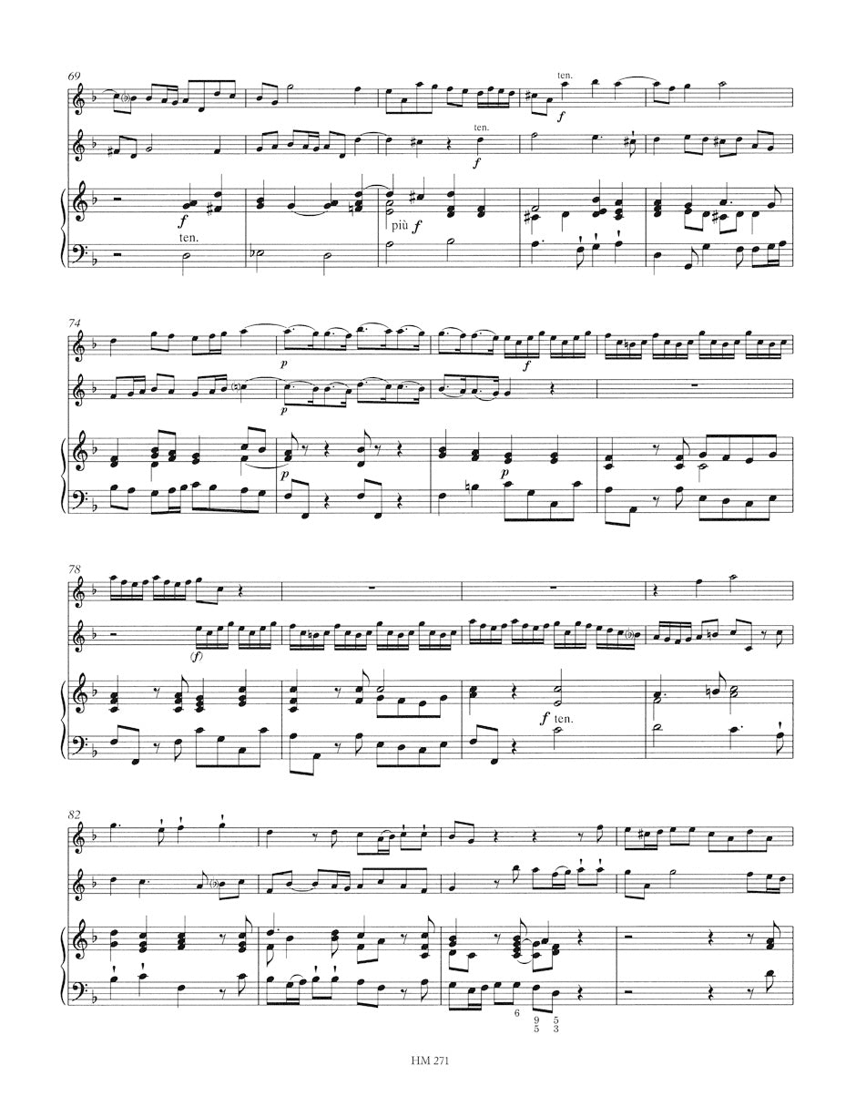 Zelenka: Sonata No. 1 in F Major, ZWV 181, No. 1