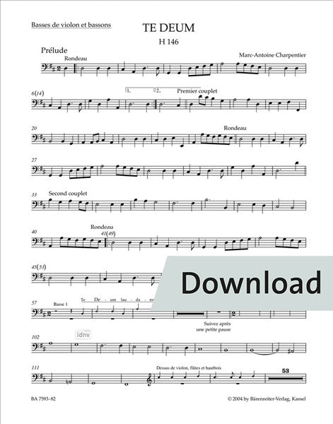 Charpentier: Te Deum, H 146