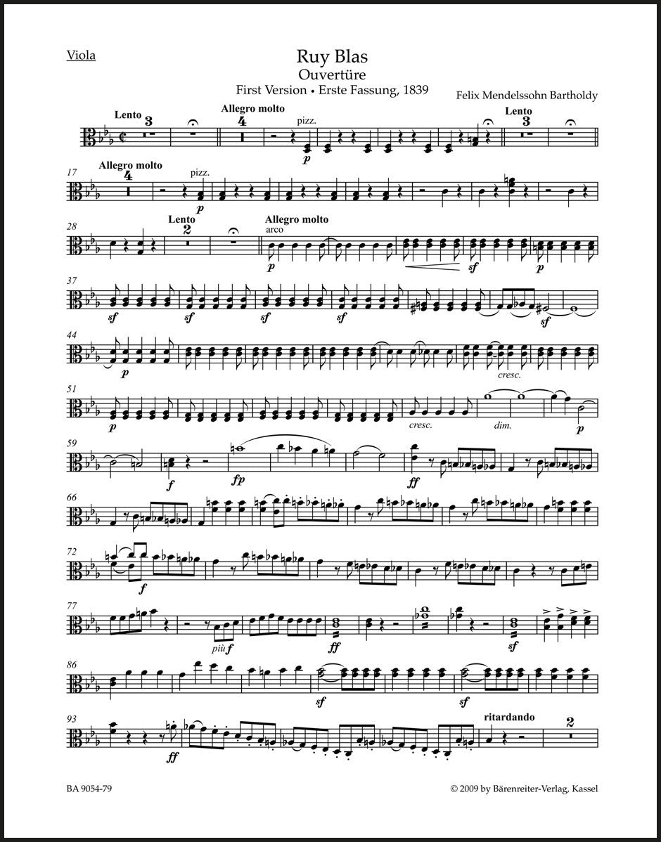 Mendelssohn: Ruy Blas
