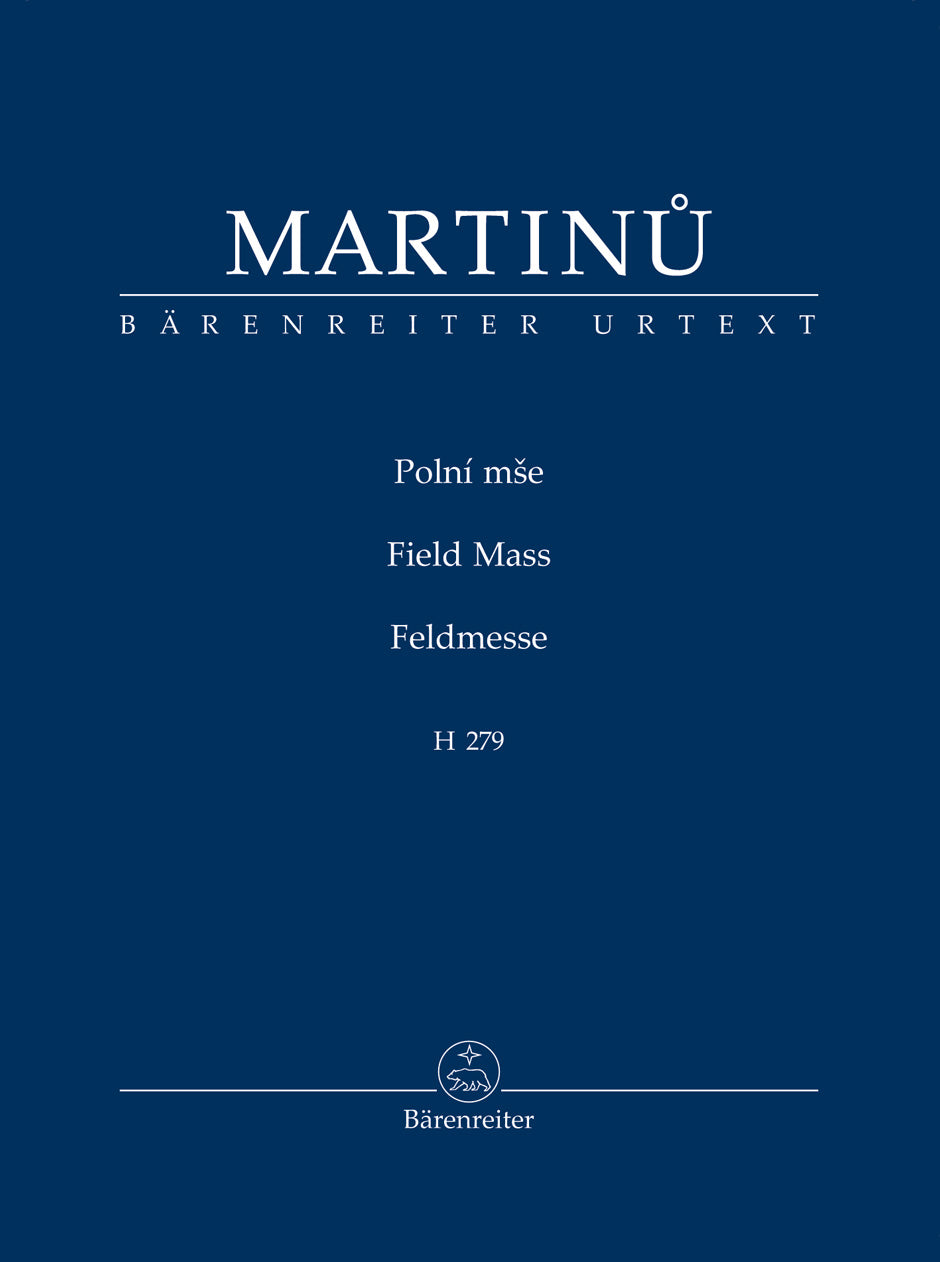 Martinů: Field Mass, H 279