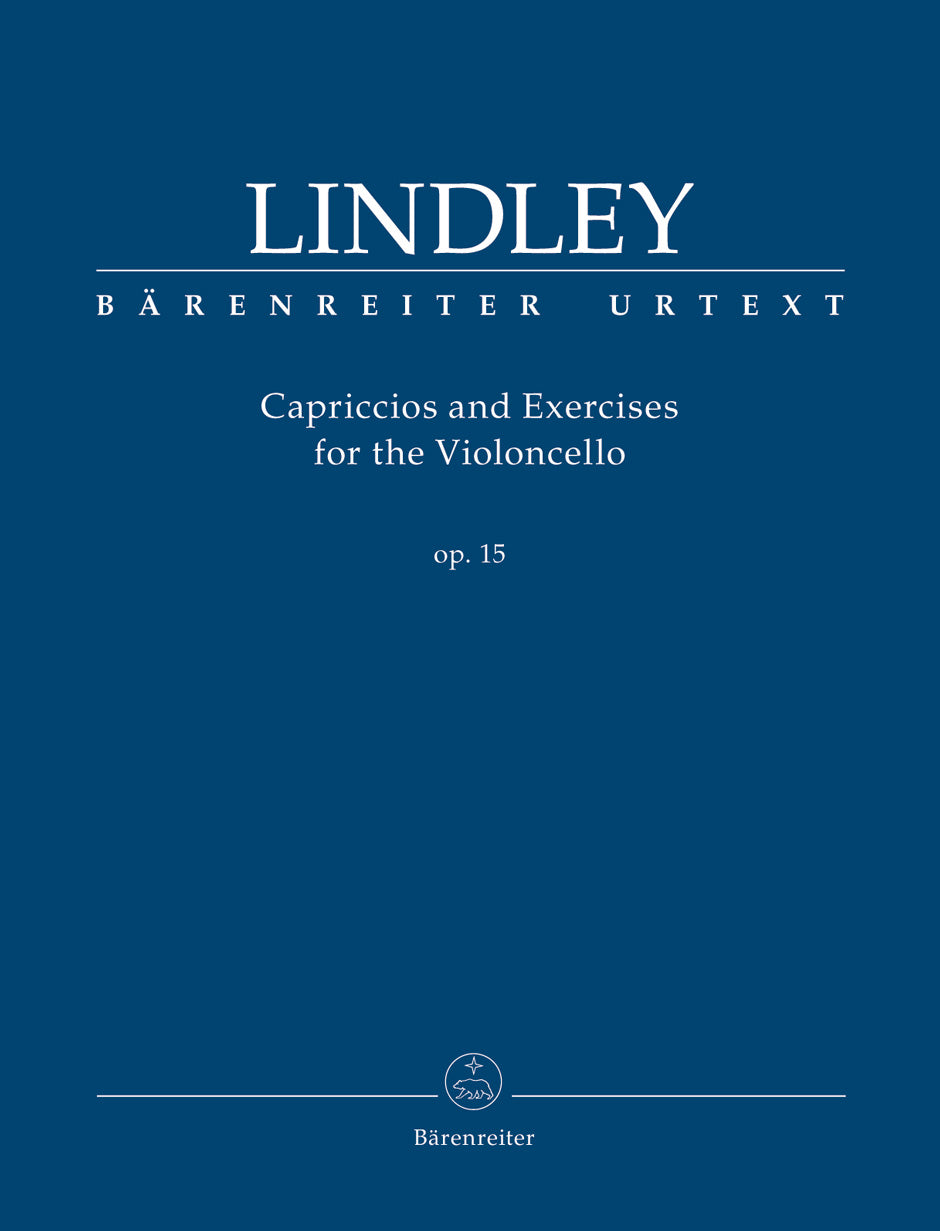 Lindley: Capriccios and Excercises for the Cello, Op. 15