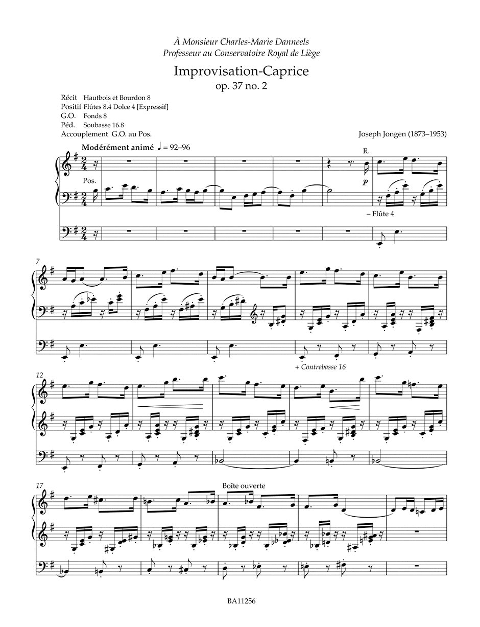 Jongen: Complete Works for Organ and Harmonium - Volume 2
