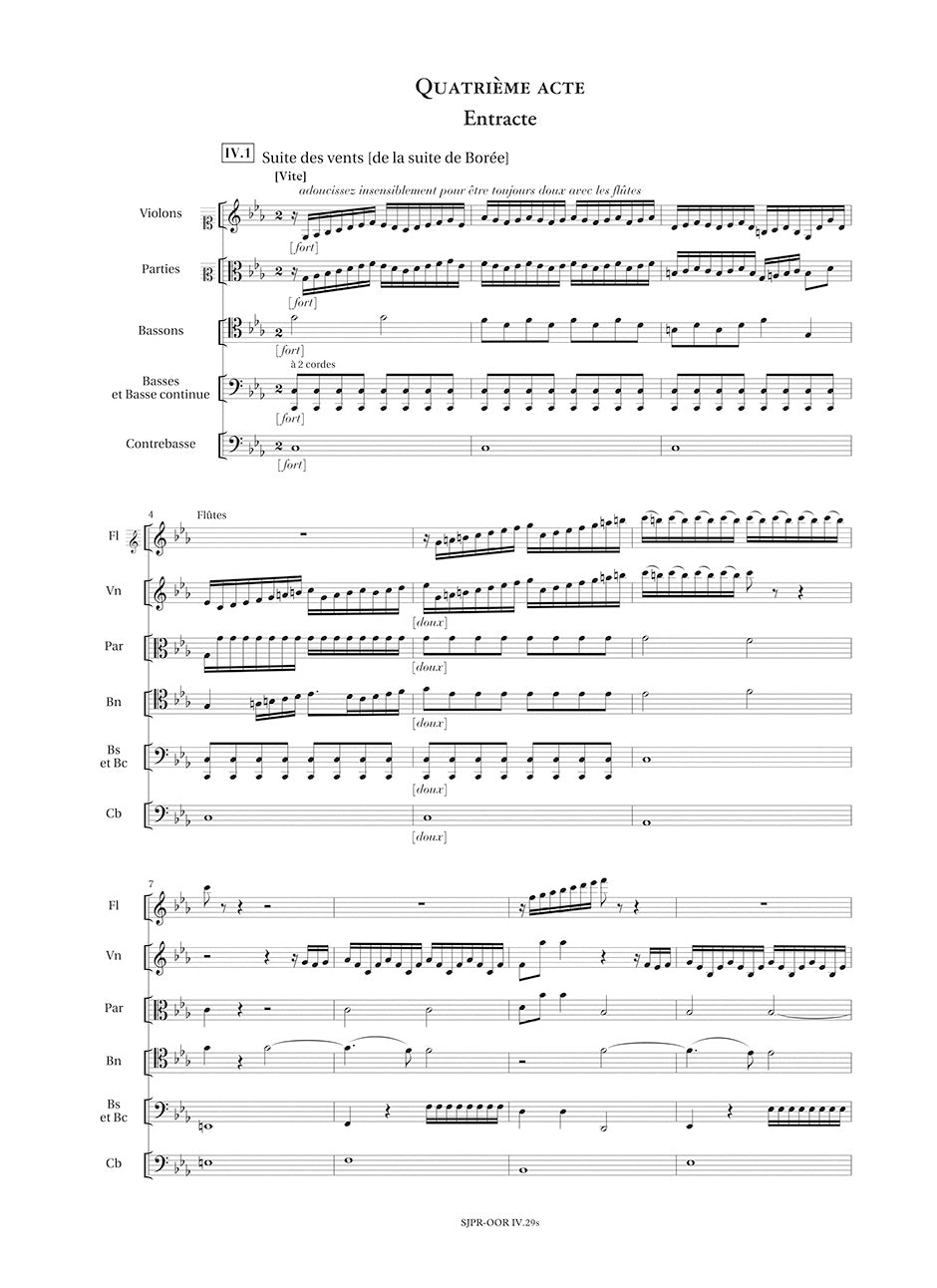 Rameau: Symphonies from Les Boréades, RCT 31