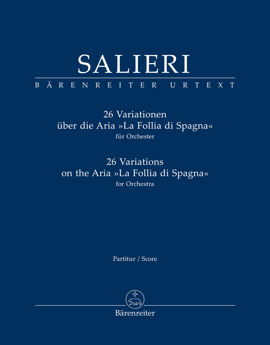 Salieri: 26 Variations on the Aria "La Follia di Spagna"