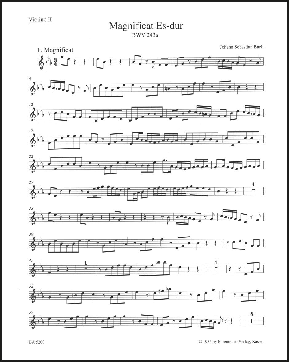 Bach: Magnificat in E-flat Major, BWV 243a