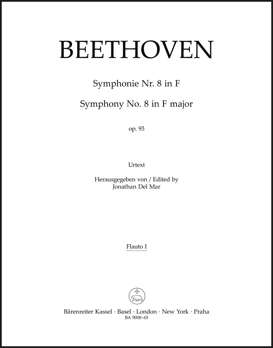 Beethoven: Symphony No. 8 in F Major, Op. 93