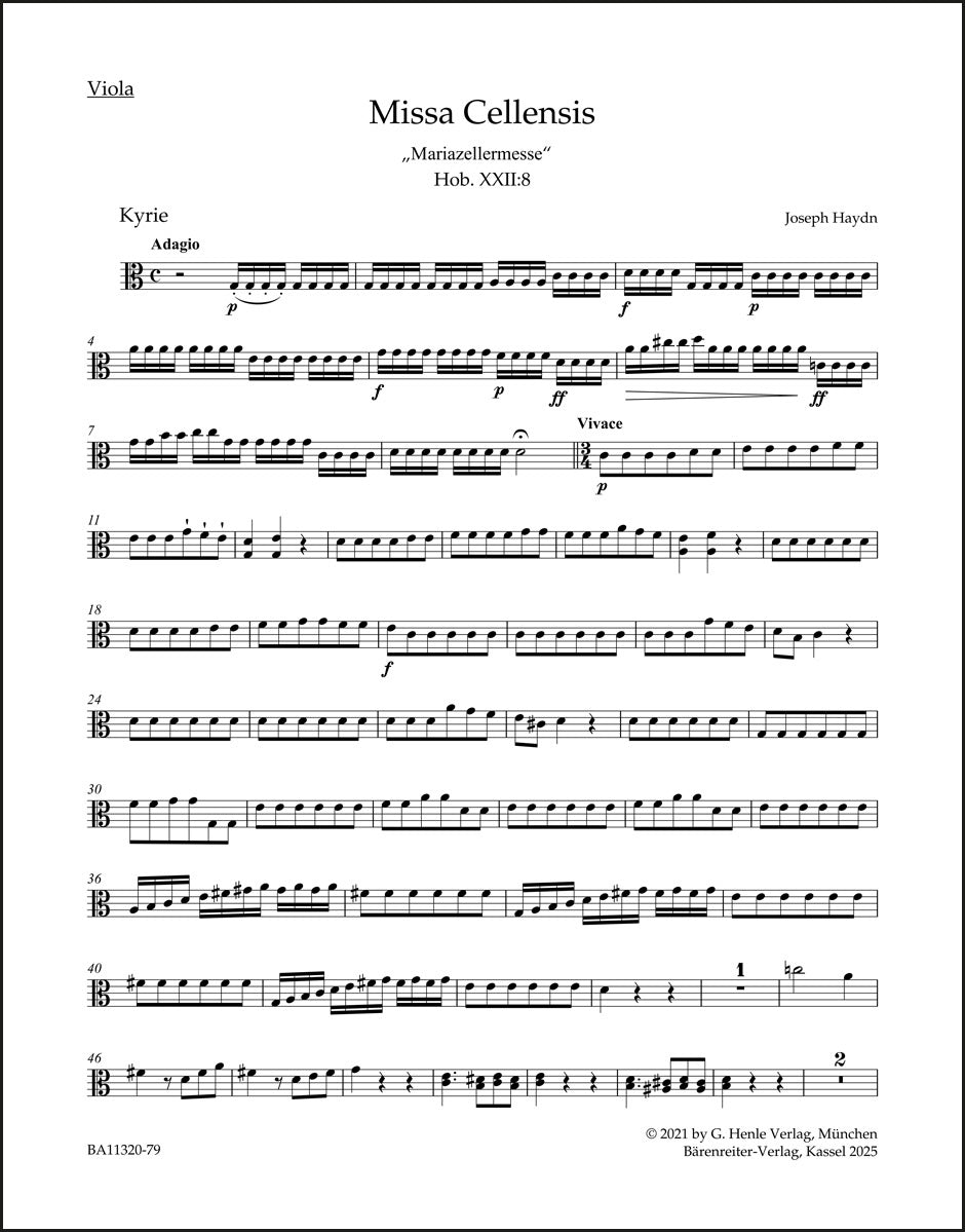 Haydn: Missa Cellensis, Hob. XXII:8